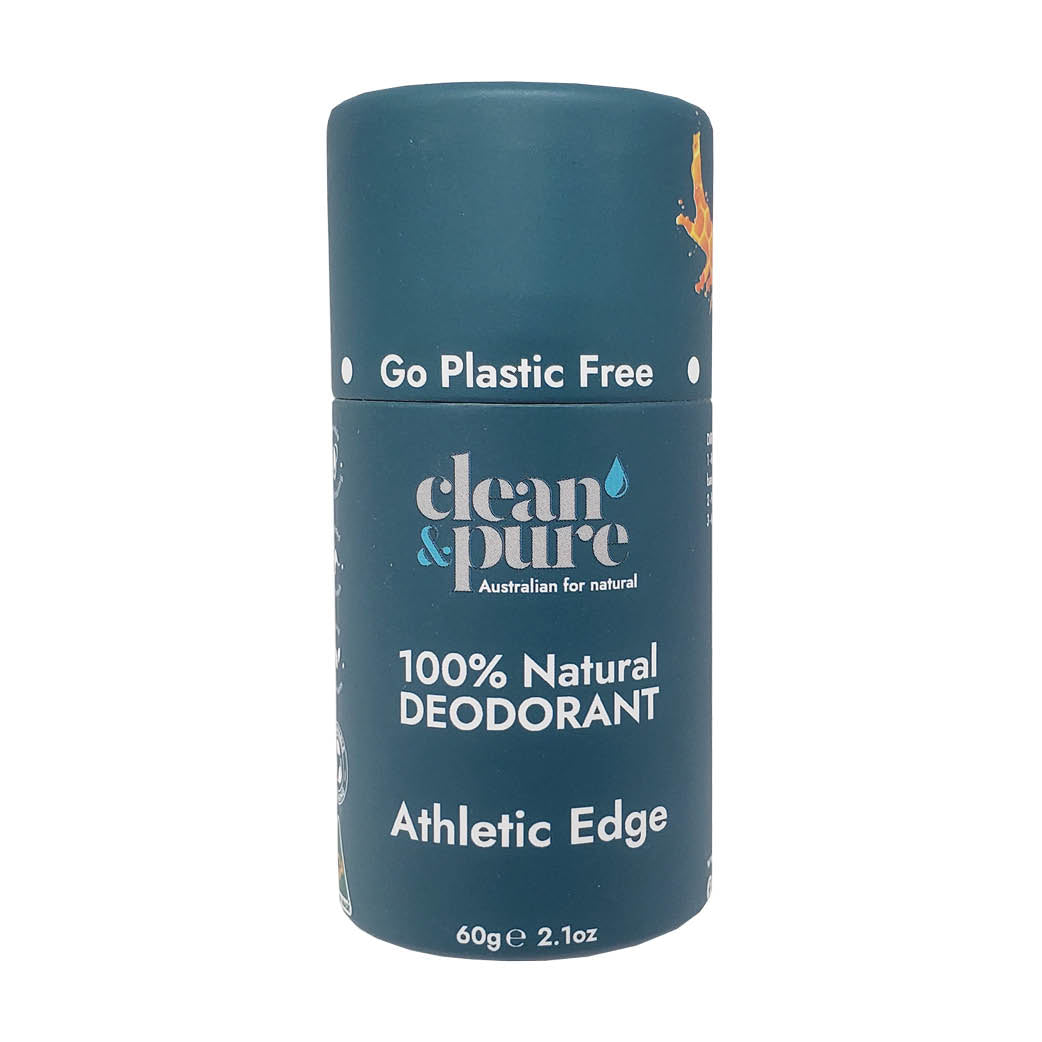 Athletic Edge Natural Deodorant Go Plastic Free 30g