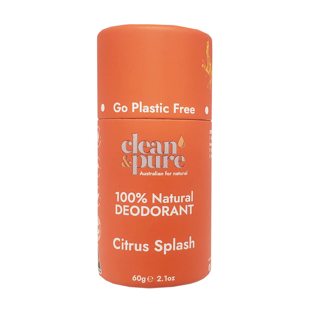 Citrus Splash Natural Deodorant Go Plastic Free 30g