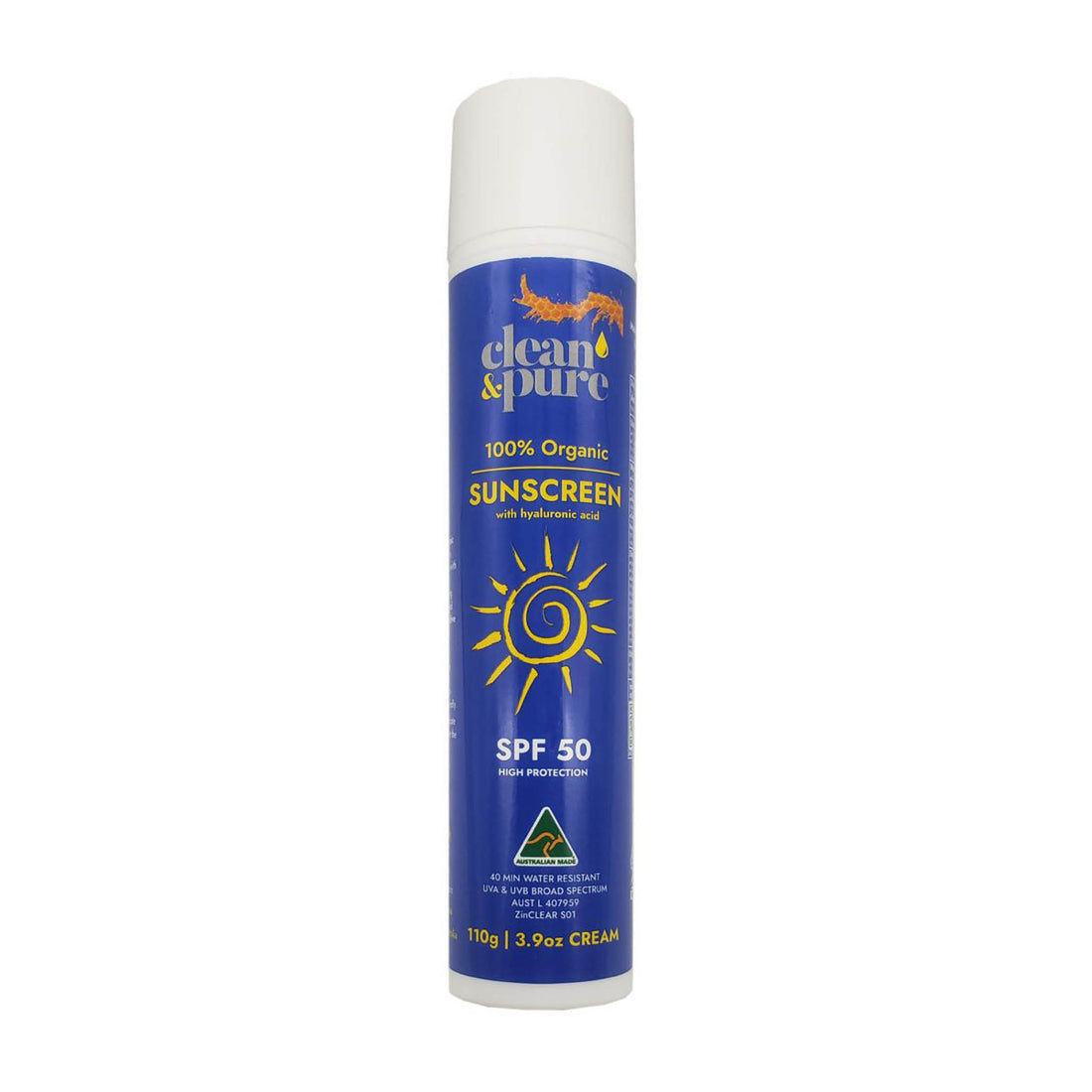 Sunscreen Organic Vegan SPF50